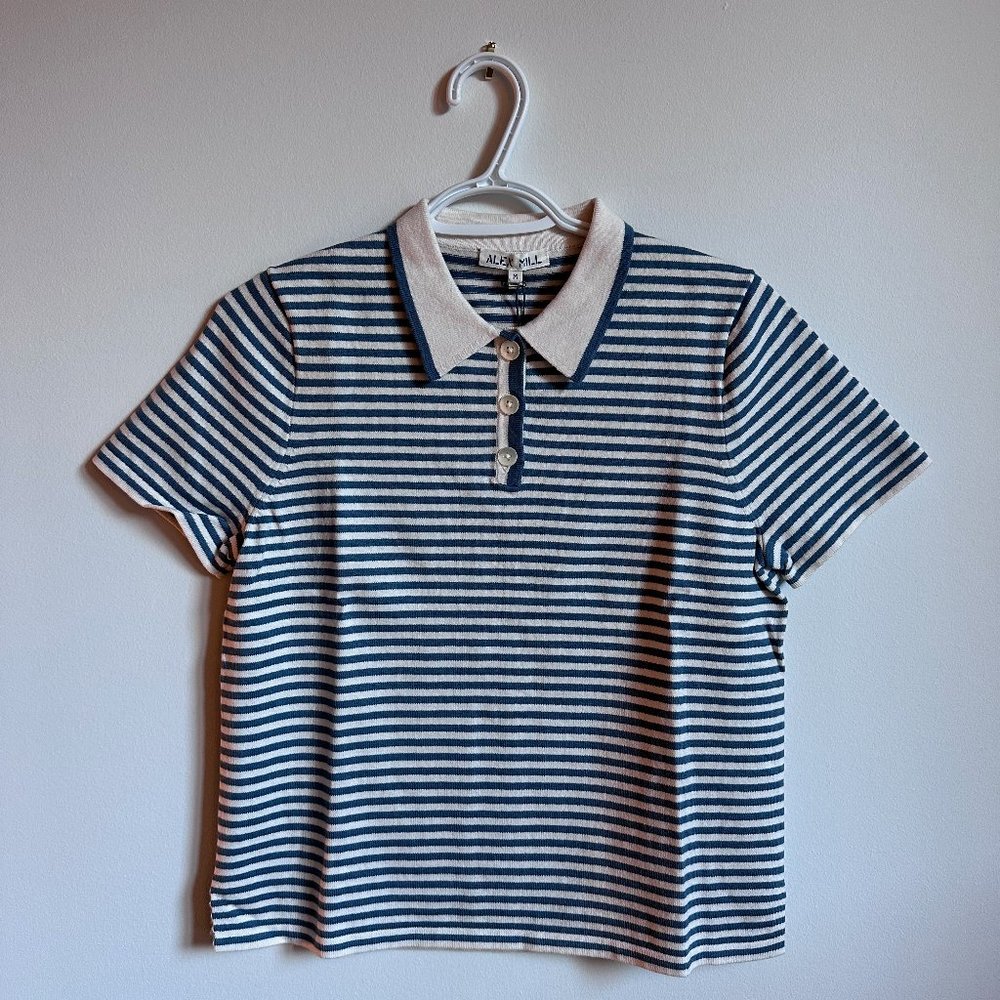 ALEX MILL Carly Polo NWT